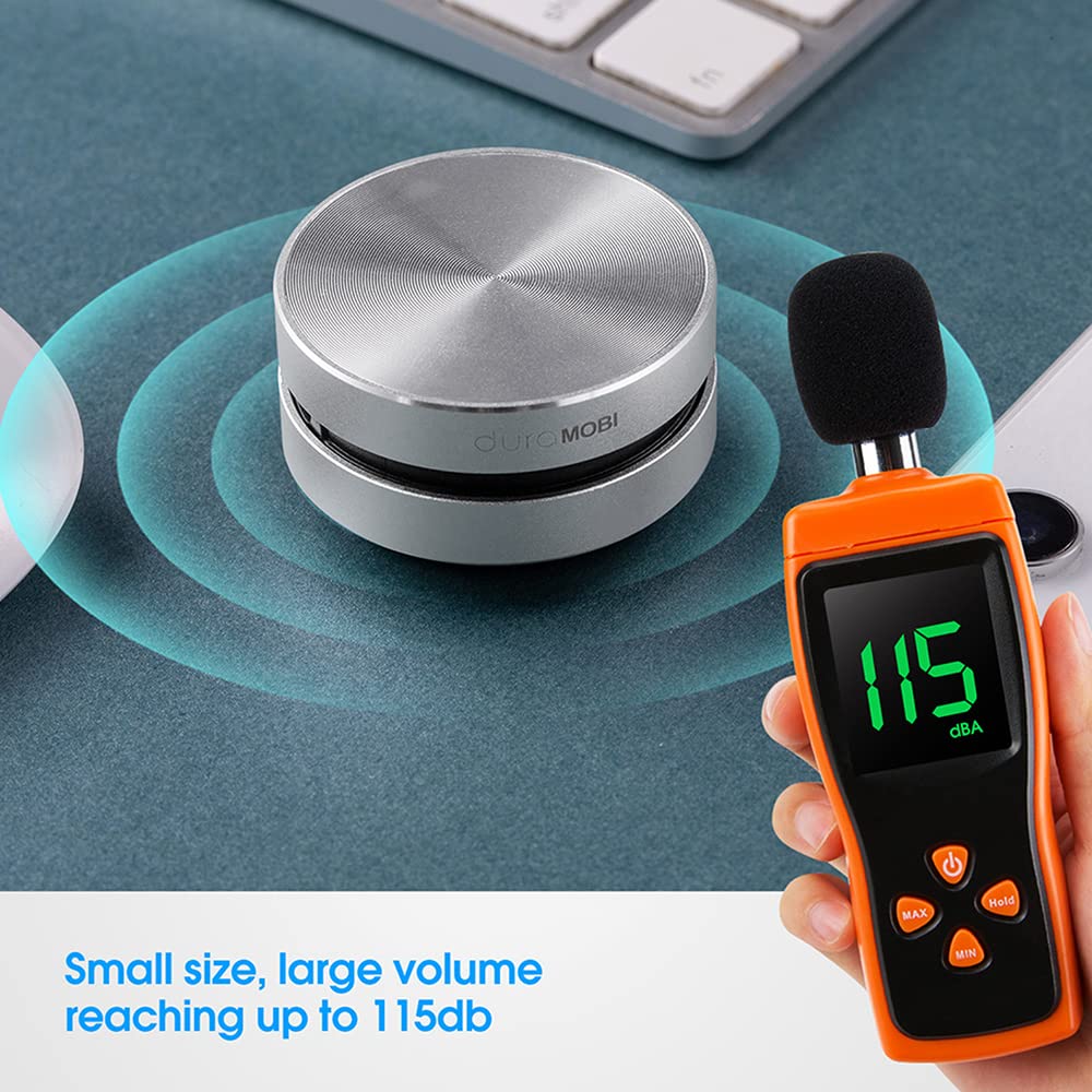 Wirelessly BT Mini Speaker Bone Conduction Wireless, Stereo Bass Sound Creative Portable Speaker Mini Size Music Player Built-in Mic Sound Box for Home,Outdoor,Travel